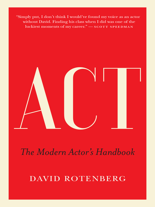 Title details for Act by David Rotenberg - Available